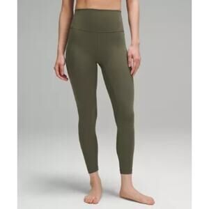 Lululemon Align Leggings Size‎ 2 Army Green High Rise Yoga Pants Buttery Soft